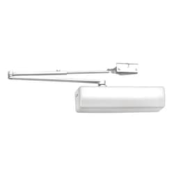 Corbin Russwin DC3000 Series Silver Aluminum Painted Cast Iron Parallel Arm Mounting Adjustable Door Closer with Sex Nuts and Bolts, 1-6 Size (Pack of 1)