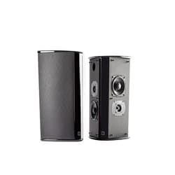 Definitive Technology SR-9080 15” Bipolar Surround Speaker, High Performance, Premium Sound Quality, Wall Or Table Placement Options, Single, Black