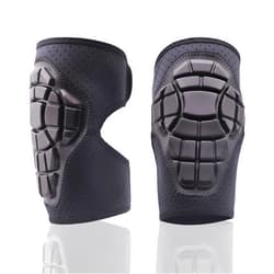 BRAVORD Knee Pads G4U Material (2pcs) for Multi-Purpose Sports for Unisex-Adult Teens Black