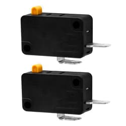 BokWin 2 Pcs KW3 Snap Action Switch 125V/250V,Micro Limit Switch for Air Fryer Microwave Vacuum Cleaner Coffee Machine(Normally Open)
