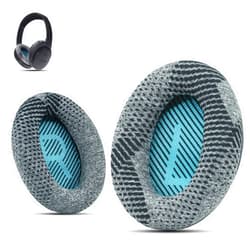 Krone Kalpasmos Professional Bose Headphones Replacement Ear Pads, Fits Bose QuietComfort 35 ii /QC35 /QC25 /QC2 /QC15 /Ae2 /Ae2i /Ae2w /SoundTrue & SoundLink(Over-Ear), Fabric & Memory Foam, by Krone Kalpasmos– Gray