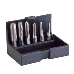 Völkel 67010 Threading-Bits Set M3-M10 of HSS-G, Grey/Silver