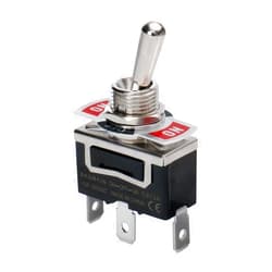 Baomain Toggle Switch SPDT ON/Off/ON 3 Position 250VAC 15A 1/2