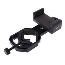 Lerpwige Universal Cell Phone Adapter With Spring Clamp Mount Monocular Microscope Accessories Adapt Telescope Mobile Phone Clip Digital Microscope Stand Extensions