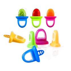 Nuby Garden Fresh Fruitsicle Frozen Pop Tray, 1 set 4 Handle with Additional 4 Replacement Handles