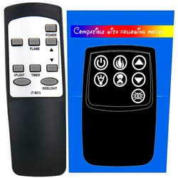RCECAOSHAN Replacement for Twin Star ChimneyFree ClassicFlame Dura Flame Fireplace Stove Heater Infrared Remote Control 42HF310CGT P158 42HF200CGT-CF 42HF201CGT-CA3A 42HF201CGT 42HF310CGT-A36 (T-B21)