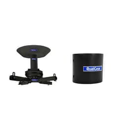 QualGear Pro-AV QG-KIT-CA-3IN-B Single Joist Ceiling Adapter, 3