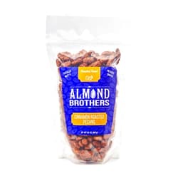 Almond Brothers Roasted Pecans- Hand Crafted Cinnamon Glazed Roasted Pecans, Gluten-Free, Non-GMO, Candied Pecans, Gourmet Pecan Snack - Cinnamon Roasted Pecans, (32oz, 1 Pack)