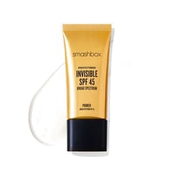 Smashbox Photo Finish SPF 45 UVA/UVB Primer | Non-Greasy, Non-Pilling, Lightweight, Breathable Primer that Protects Skin and Makeup with SPF + Antioxidants
