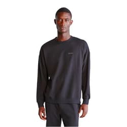 Calvin Klein Men's Supima Cotton Solid Monogram Logo Sweater