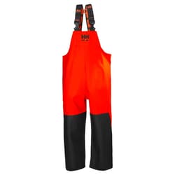Helly-Hansen Workwear Storm Waterproof Bib Pants for Men Made from Heavy-Duty Breathable PVC-Coated Polyester for Mobility