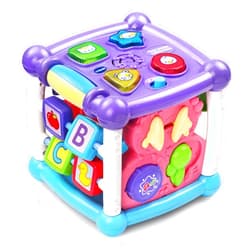 VTech Busy Learners Activity Cube, Purple