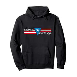 Puerto Rico Lovers Natives Tourism Souvenir Salinas Puerto Rico Pullover Hoodie