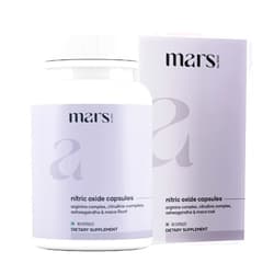 Mars by GHC Mars Nitric Oxide Capsules – with L-Arginine, L-Citrulline & Adaptogenic Blend | Supports Energy, Circulation & Muscle Recovery (Pack of 1)