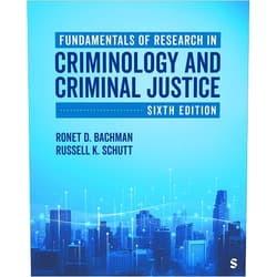 By Ronet D. Bachman (Author), Russell K. Schutt (Author) Format: Kindle Edition Fundamentals of Research in Criminology and Criminal Justice