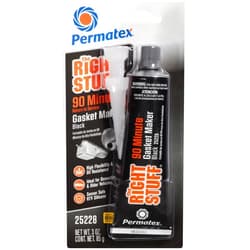 Permatex 25228 The Right Stuff 90 Minute Black Gasket Maker, 3 oz, 1 Count (Pack of 1)