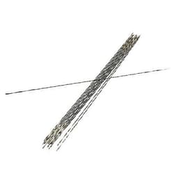 Cionyce Scroll Saw Blade, 12 Pcs Spiral Scroll Saw Blades for Wood Metal Plastic Cutting Sawing Carve (#2)