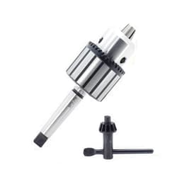 JESTUOUS Drill Chuck JESTUOUS JT6 Key Type 5/8 Inch(1-16mm) with MT2 Morse Taper Arbor Heavy Duty Chucks