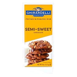 Ghirardelli Premium Baking Bar, Semi-Sweet Chocolate, 48 Ounce (Pack of 12)