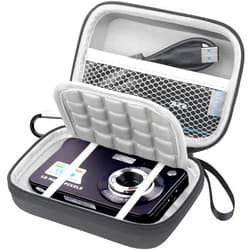 Lacdo Digital Camera Case for Kodak PIXPRO FZ43, Canon PowerShot ELPH 180/190/360, Sony DSCW800/DSCW830, AbergBest 21 Mega Pixels 2.7