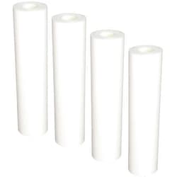 Aquasana EQ-304 Replacement 10-Inch, Sediment Pre-filters for Whole House Water Filter Systems, White, 4 Count (Pack of 1)