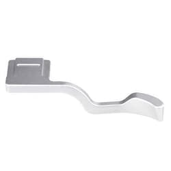 Haoge THB-XT5S Hand Grip Metal Hot Shoe Thumb Up Rest for Fujifilm Fuji X-T5 Camera Foregrip Silver