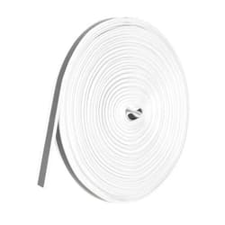 PATIKIL Reflective Tape Strip, 10mm x 50yards High Visibility Reflective Tape Sew-on DIY Warning Safety Fabric Webbing for Clothing Raincoats, White