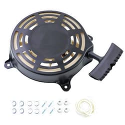 KIKITE 497680 Recoil Starter Compatible with Briggs and Stratton 497680 Pull Start Assembly 498144 Rwind Starter Toro Troy Bilt Tb210 TB230 Lawn Mower Pull Start Replace 190cc 725EX