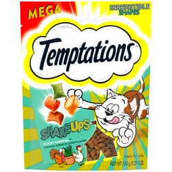 Temptations ShakeUps Crunchy and Soft Cat Treats Clucky Carnival Flavor, 5.29 oz. Pouch