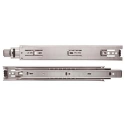 Sugatsune Sugastune ESR-4513 304 Stainless Steel Drawer Slide, Full Extension, Positive Stop, 17-23/32