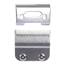 GERILKAI Professional Adjustable Clippers Blades - Precision 2 Holes Adjustable Hair Clipper Parts Blade for Wahl 8148, Wahl Senior Cordless Clipper, Wahl Magic Clipper(Silvery)