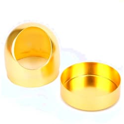 Hyuduo Solder Gun Tip Cleaner Wire Ball Soldering Iron Cleaning Ball Holder Base Stand Gold Silver Copper Steel Alloy(gold), Patches And Cleaners