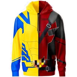 Miasewi 2024 new movie Hoodie cosplay Costume yellow red black Long sleeved Sweatshirt daily Adults men and women Halloween