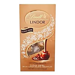 Lindt Lindor Milk Chocolate Truffles Fudge Swirl, 5.1 OZ