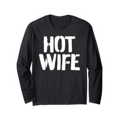 Lewd Linda Punk HotWife Hot Wife ENM Swinger Long Sleeve T-Shirt