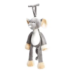 Teddykompaniet Båstad Teddykompaniet Diinglisar Adorable Stuffed Animal Lovely Realistic Large Elephant Musical Pull Animal Baby Comforter Soft Plush Sleep Toys|Birthday Gift for Baby Child Toddler|Ages 0+ (Singing Toy)