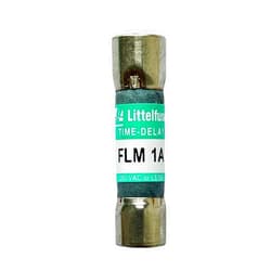 CXW CXW TECHNOLOGIES New FLM 1A FLM001 FLM-1 FLM-1A 250Vac Time Delay Fuse, Pack of 10