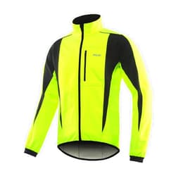 ARSUXEO Winter Warm UP Thermal Softshell Cycling Jacket Windproof Waterproof 15-k