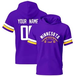 ANTKING Short Sleeve Hoodie T-Shirt Custom Name Number for Men Youth Gifts