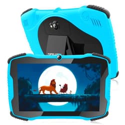 TOPELOTEK Tablet for Kids 7 Kids Tablet for Toddlers Tablet with Case Included, Kids Learning Tablet with Wi-Fi Dual Camera 2GB 32GB, Tablet Kids Parental Controls,Shock Proof Children Tablet for Boy Girls