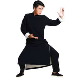 Wraith of East Kungfu Tai Chi Chinese Traditional Cheongsam Suit Mandarin Martial Arts Uniforms Long Shirt Pants Set