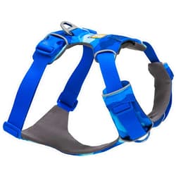Ruffwear, Front Range Dog Harness, Reflective Soft Padded Everyday Harness with Dual Leash Clips, Adjustable and Lightweight Fit for Training or Walking for All Dogs, Coastal Mountains, Small
