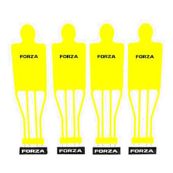 FORZA Mannequin Training Clothes [Pack of 4] | Polyester Covers for Soccer & Free Kick Practice | 6 Colors