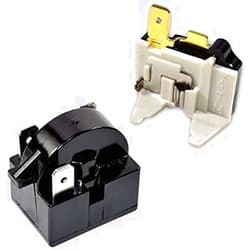 KBZ Compressor 4.7 Ohm 3Pin PTC Starter/Start Relay and Overload Kit Compatible with Mini Fridges, Compact Refrigerators, Beverage & Wine/Beer Coolers, Deep Freezers, Beer/Wine Refrigerators