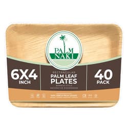 PALM NAKI Palm Leaf Plates | 6
