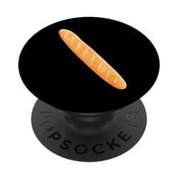 Einfache Brotbäcker Shirts und Geschenke Funny French Baguette Baker Outfit Bread Fan PopSockets Swappable PopGrip