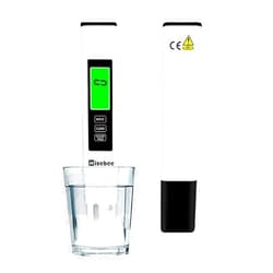 Wisebee New 4 in 1 TDS Meter Digital Water Tester, EC/Temperature (°C/°F) 0-9990 ppm, Auto Temperature Compensation & Portable with Carrying Case for Drinking Water/Aquariums/Hydroponics/Pools