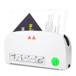HAOYANRONG Electric Hot Melt Binding Machine, A4 Thermal Binding Machine,33mm Max Binding Thickness，with Cooling Slot，Book and Archive Binding Machine