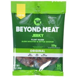 Beyond Meat Plant-Based Jerky, Original, 10g Protein, 1oz Bags (10 Pack)