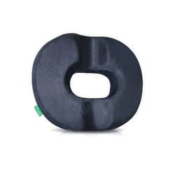 PLIS Donut Pillow Seat Cushion for Postpartum Pregnancy & Hemorrhoids,Tailbone Pain Relief Cushion,Memory Foam Seat Cushions for Men and Women for Office & Home Chairs (Black)